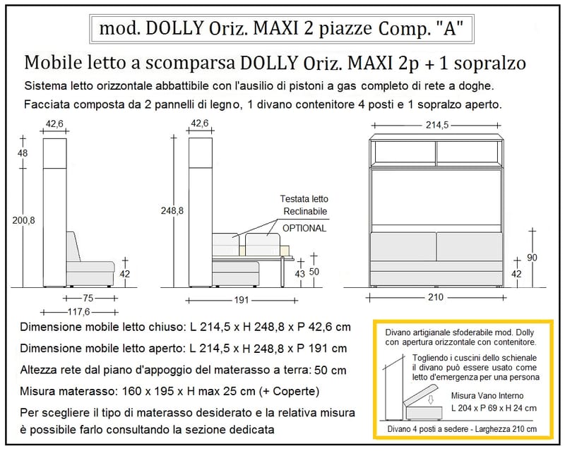 Mod. Dolly Orizzontale Composizione A by Nottiblu - Thumbnail 4