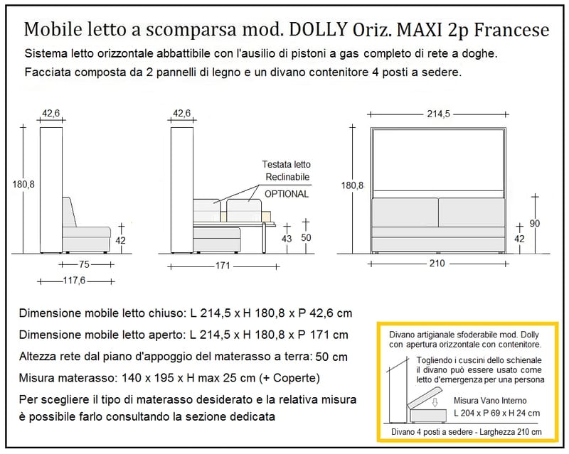 Mod. Dolly Orizzontale by Nottiblu - Thumbnail 4
