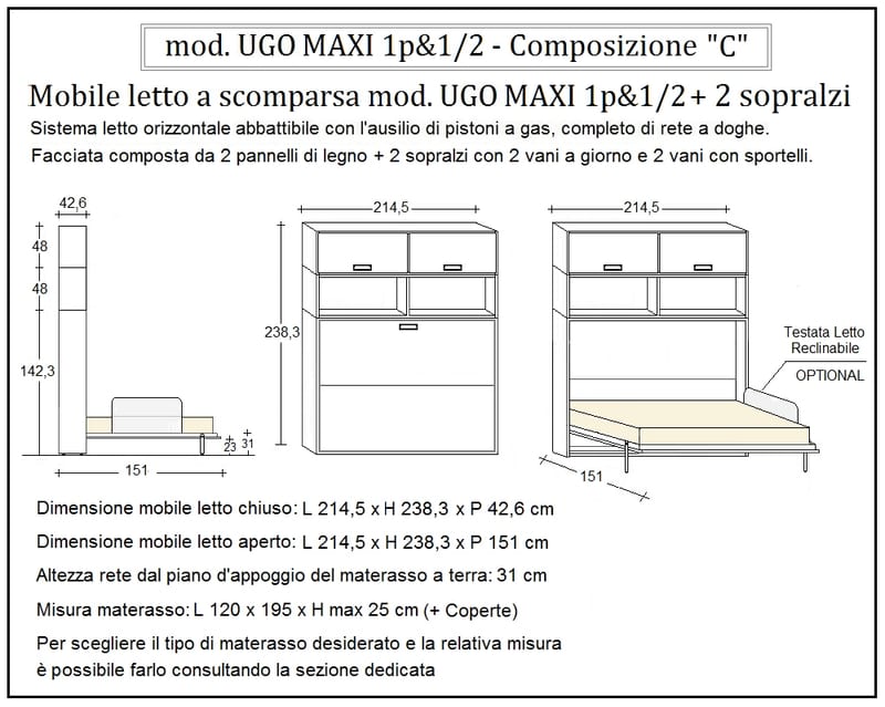 Mod. Ugo Composizione C by Nottiblu - Thumbnail 3