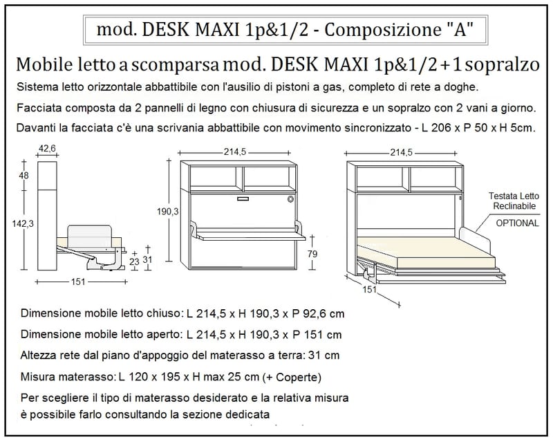 Mod. Desk Composizione A by Nottiblu - Thumbnail 4