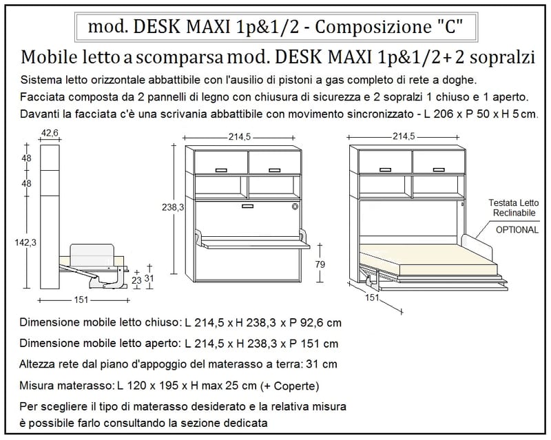 Mod. Desk Composizione C by Nottiblu - Thumbnail 4