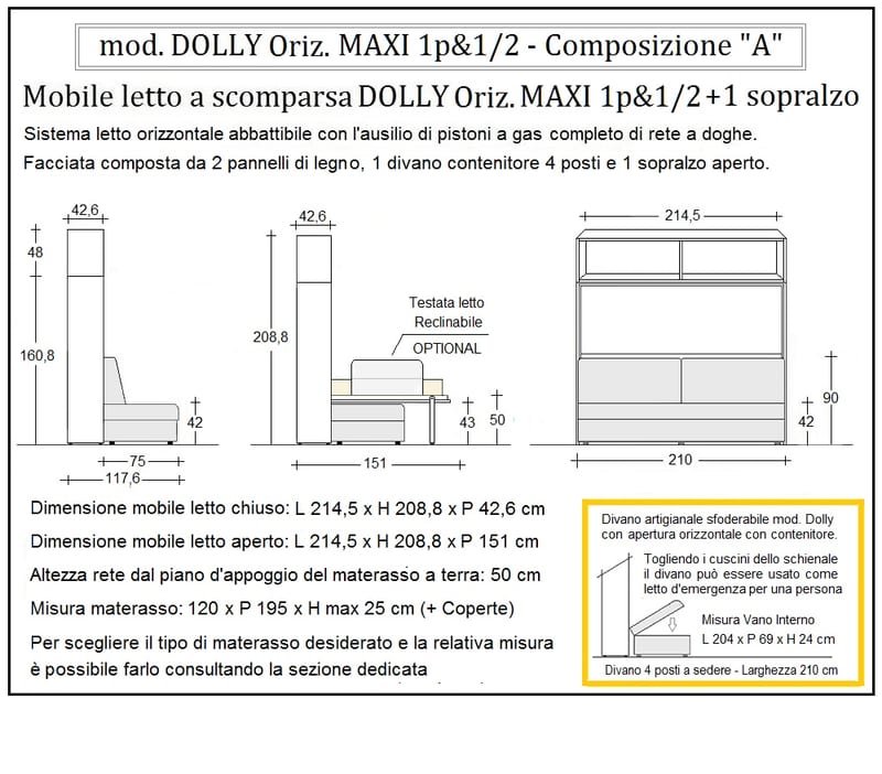 Mod. Dolly Orizzontale Composizione A by Nottiblu - Thumbnail 4