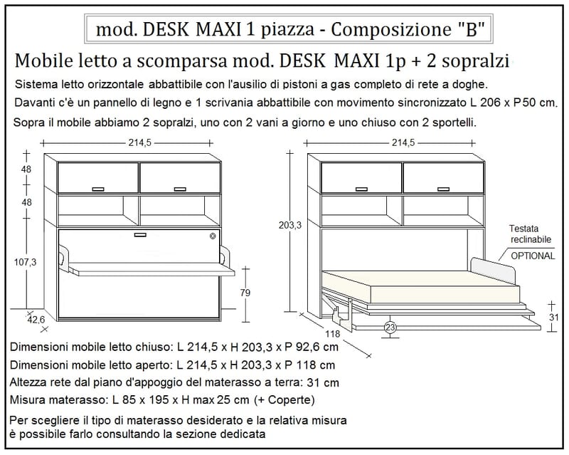 Mod. Desk Composizione B by Nottiblu - Thumbnail 4