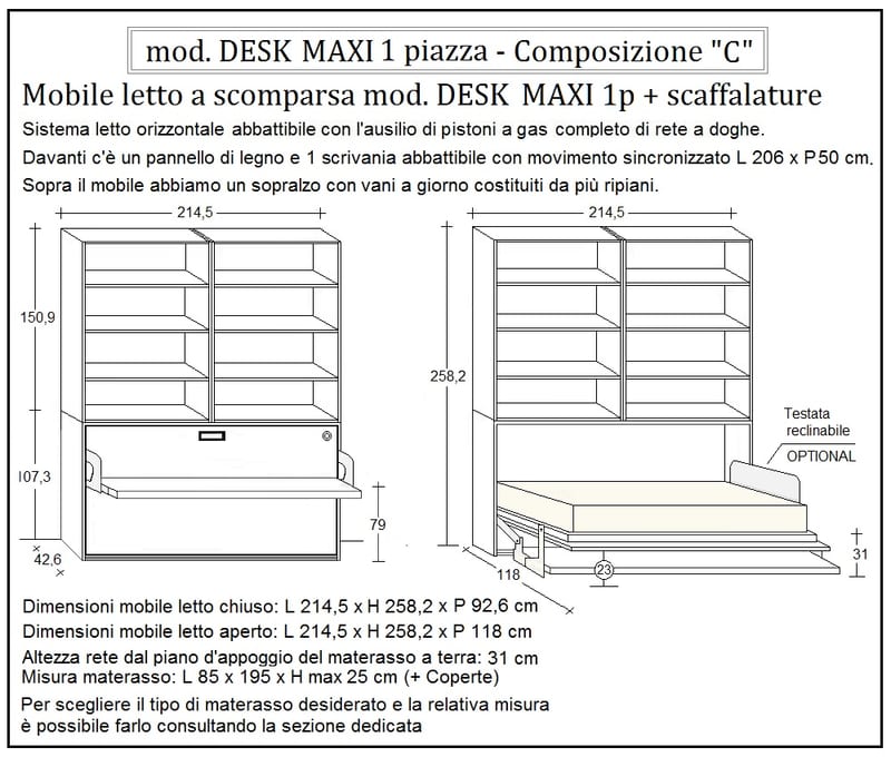 Mod. Desk Composizione C by Nottiblu - Thumbnail 4