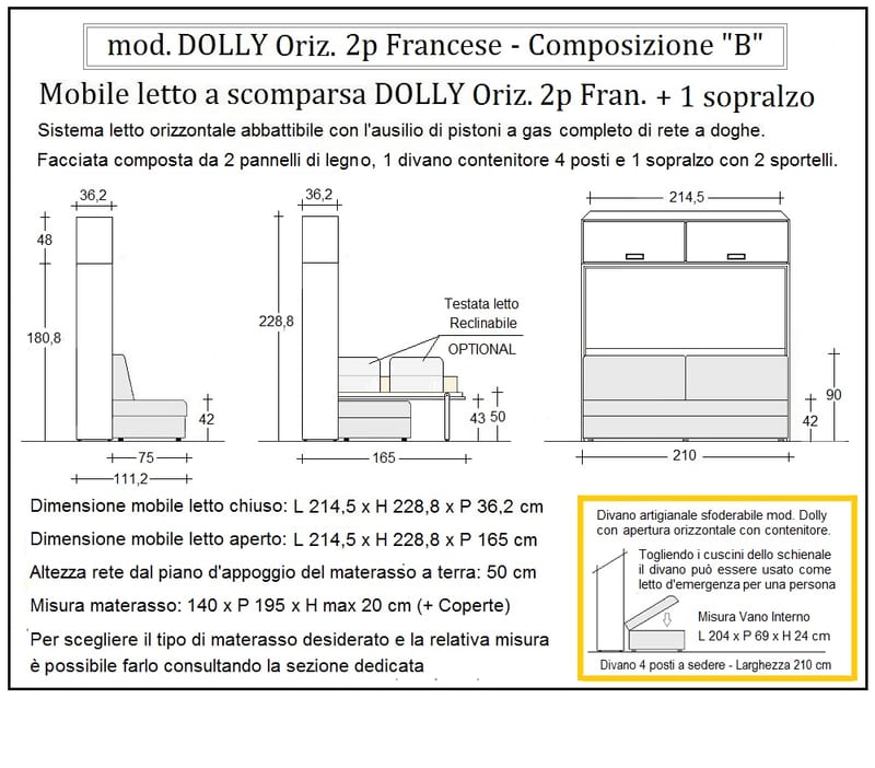 Mod. Dolly Orizzontale Composizione A by Nottiblu - Thumbnail 4