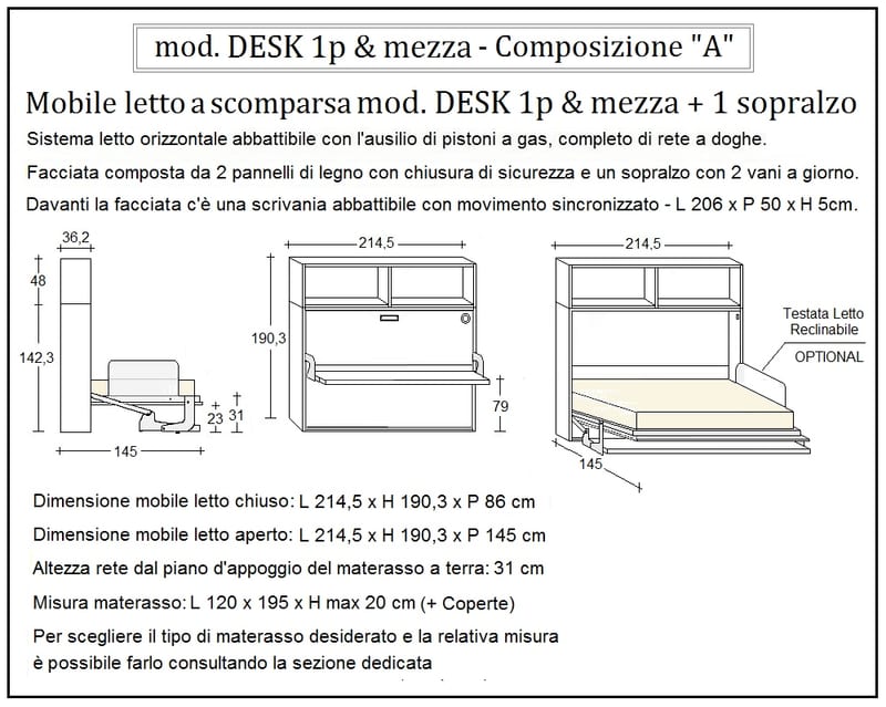 Mod. Desk Composizione A by Nottiblu - Thumbnail 4