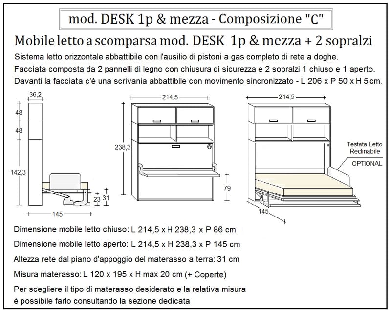 Mod. Desk Composizione C by Nottiblu - Thumbnail 4