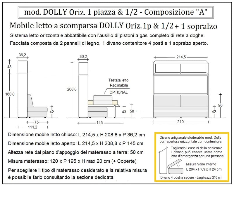 Mod. Dolly Orizzontale Composizione A by Nottiblu - Thumbnail 4