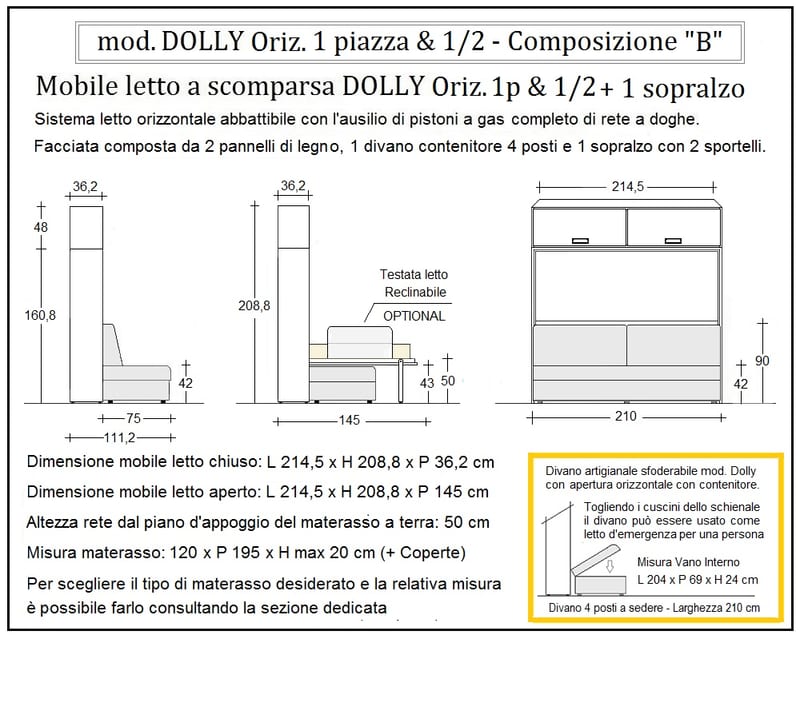 Mod. Dolly Orizzontale Composizione B by Nottiblu - Thumbnail 4