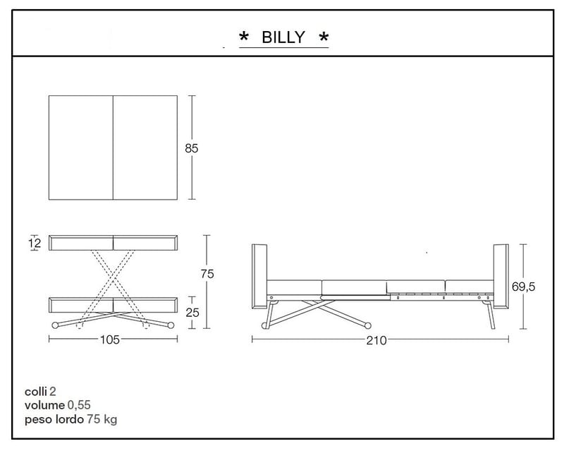 Mod. BILLY by Nottiblu - Thumbnail 5