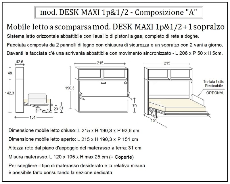 Mod. Desk Composizione A by Nottiblu - Thumbnail 4