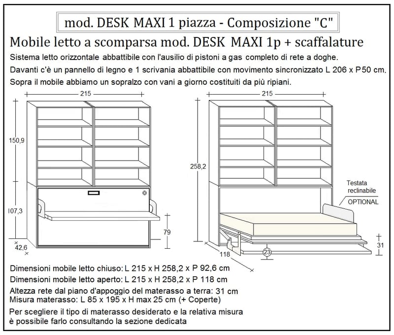 Mod. Desk Composizione C by Nottiblu - Thumbnail 4