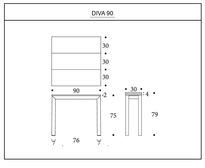 Mod. DIVA 90 cm by Nottiblu - Thumbnail 5