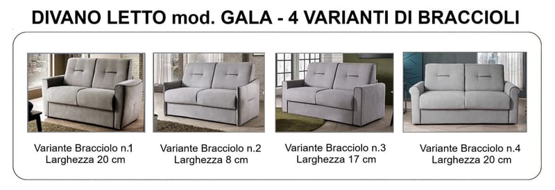 Mod. Divano Letto GALA by Nottiblu - Thumbnail 6