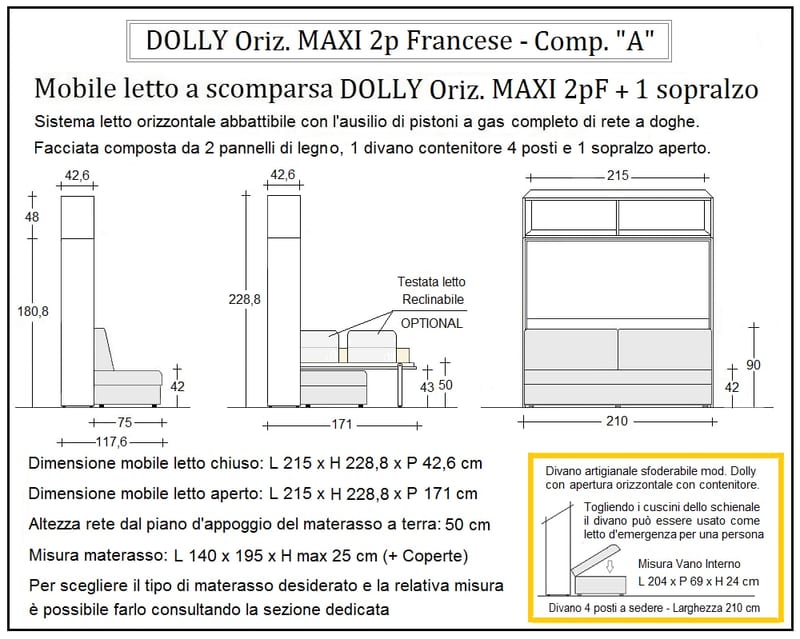 Mod. Dolly Orizzontale Composizione A by Nottiblu - Thumbnail 4