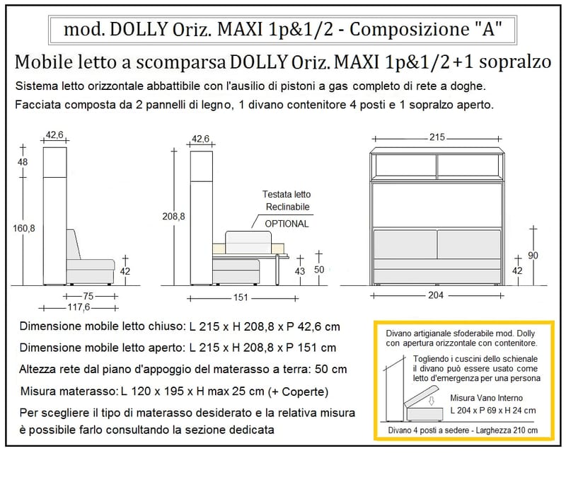Mod. Dolly Orizzontale Composizione A by Nottiblu - Thumbnail 4