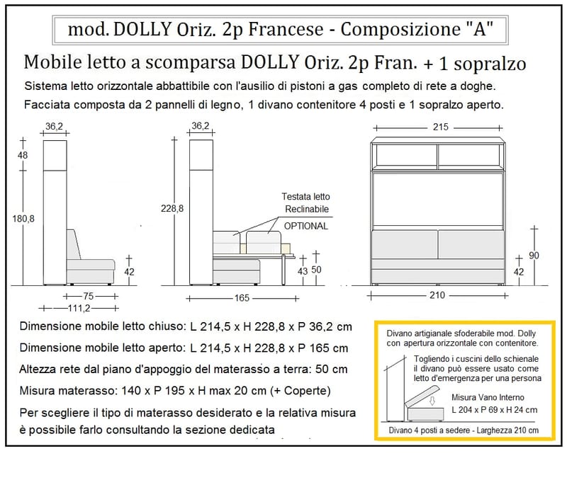 Mod. Dolly Orizzontale Composizione A by Nottiblu - Thumbnail 4