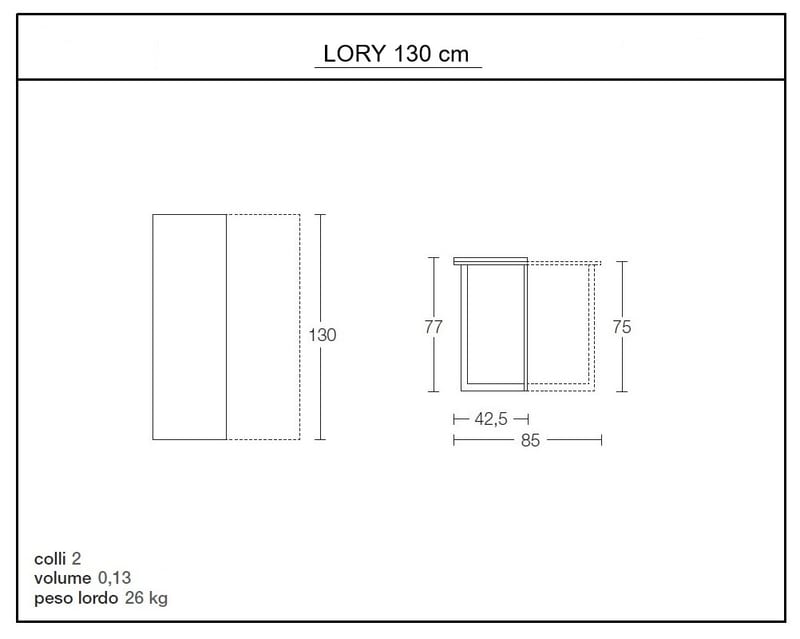 Mod. LORY 130 cm by Nottiblu - Thumbnail 5