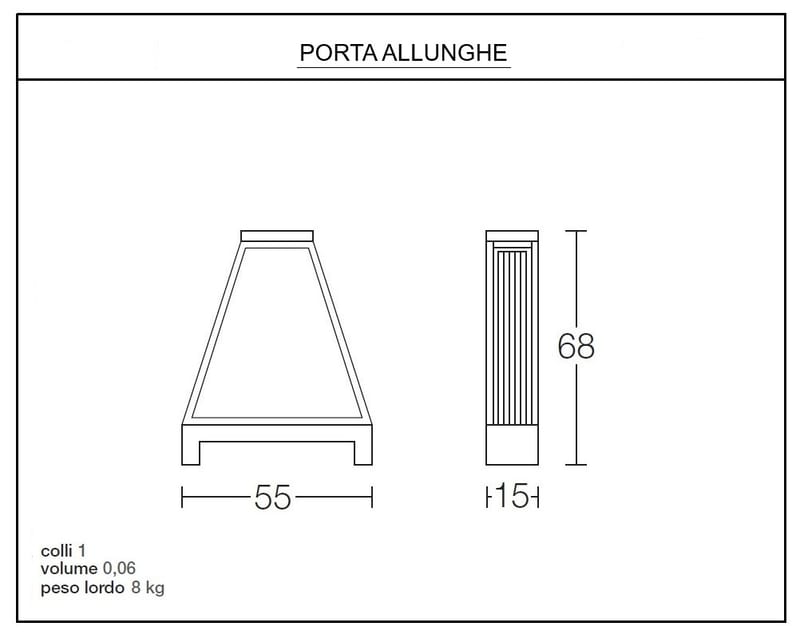 Mod. PORTA ALLUNGHE by Nottiblu - Thumbnail 5